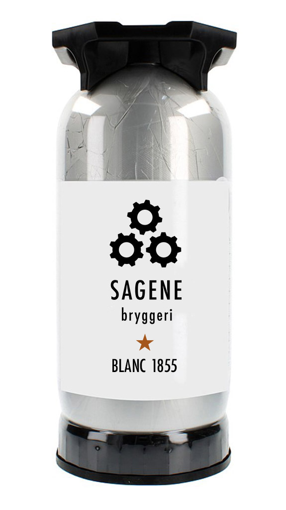 Sagene Blanc 1855 key keg