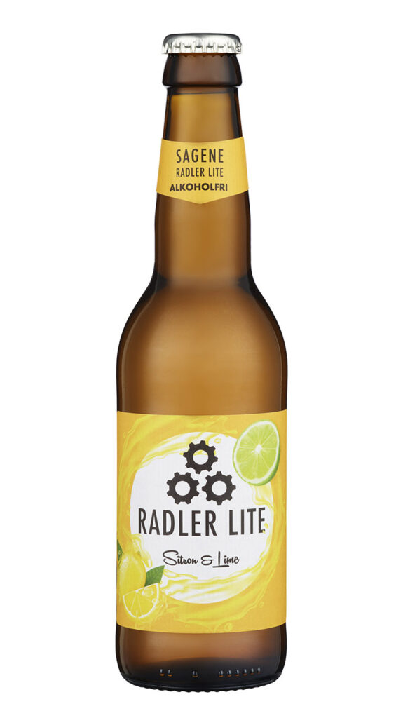 Sagene Radler LITE med sitron og lime